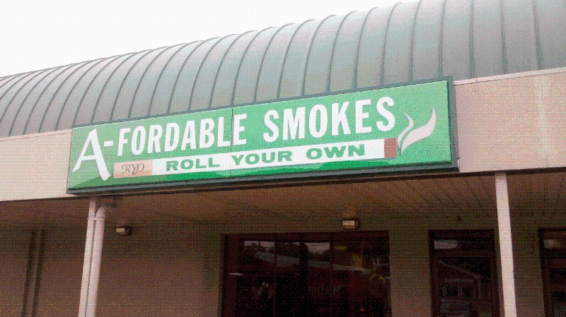 cabinet sign